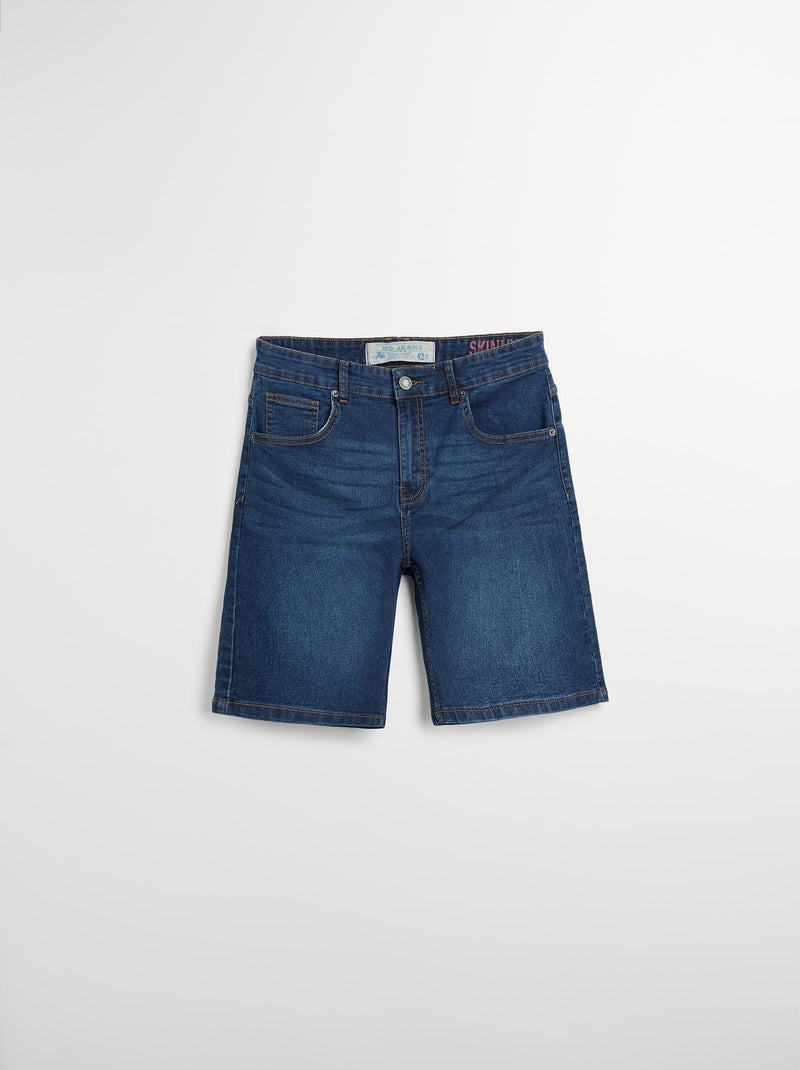 Short, Skinny MO Fashion Bleu - Kiabi