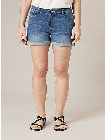 Short slim femme en jean 'Deeluxe'