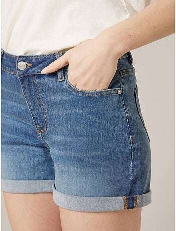 Short slim femme en jean 'Deeluxe'
