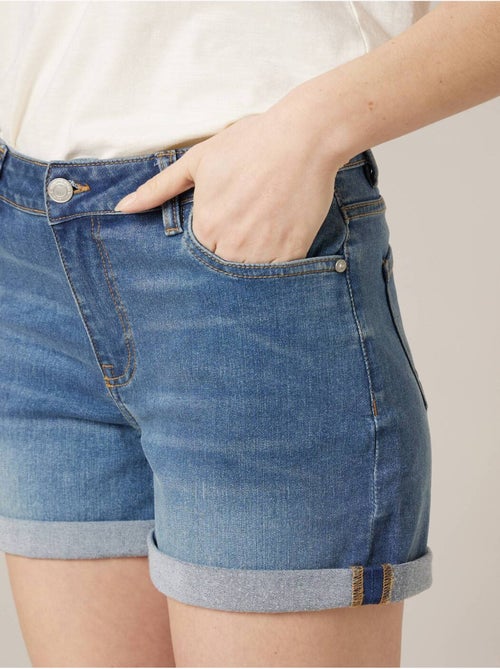 Short slim femme en jean 'Deeluxe' - Kiabi