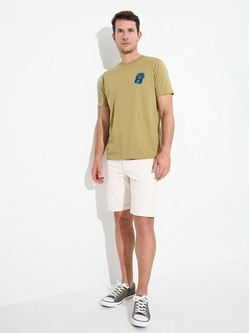 Short slim fit MO Fashion Beige - Kiabi