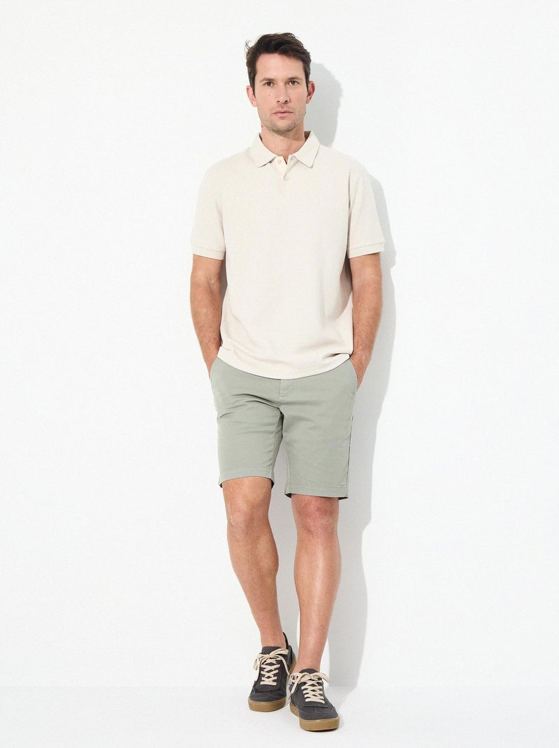 Short slim fit MO Fashion Gris - Kiabi