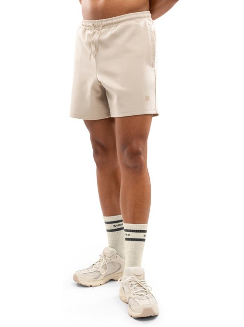 Short sport en coton homme fitness homme titan sand - Kiabi Short sport en coton homme fitness homme titan sand - Kiabi