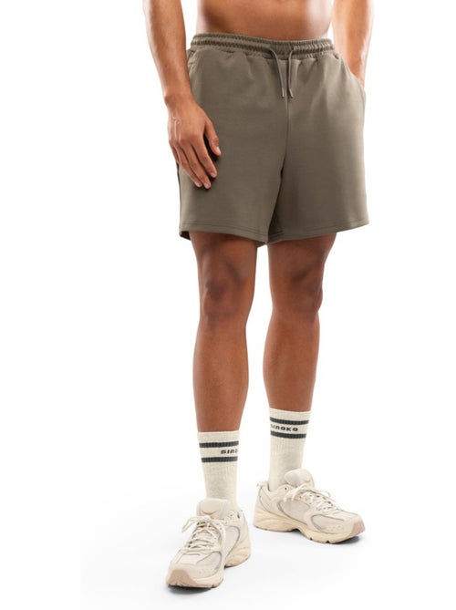 Short sport en coton homme fitness homme titan - Kiabi