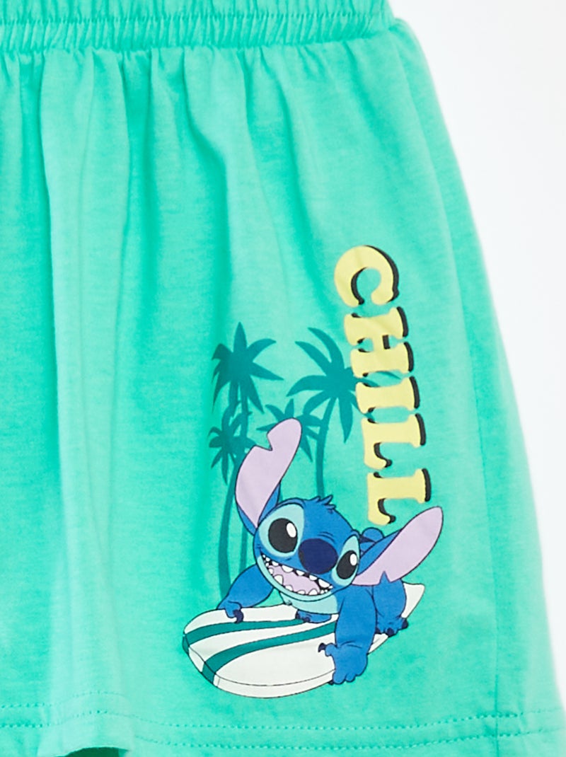 Short 'Stitch' Vert - Kiabi