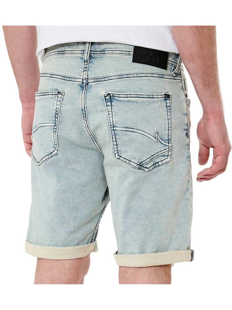 Short Straight en Jean Homme Kaporal Bleu stone - Kiabi