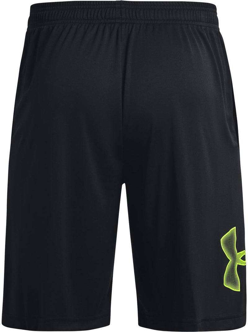 Short style graphique tech - sous armure Noir - Kiabi