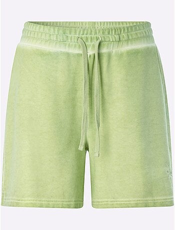 Short sweat délavage > tendance - taille standard - helline
