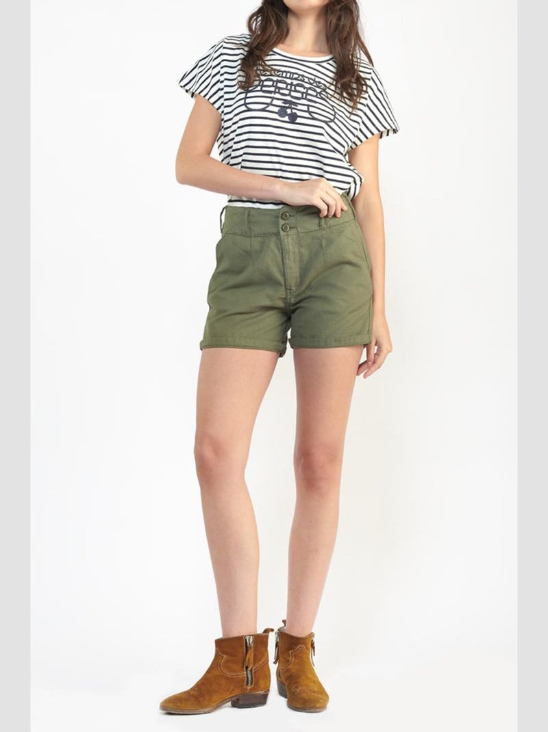 Short SYDNEY 'Le Temps Des Cerises' Vert - Kiabi