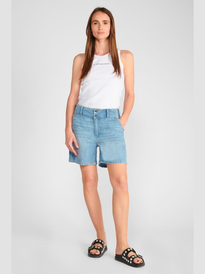 Short SYDNEY3 en jeans 'Le Temps Des Cerises' Bleu - Kiabi