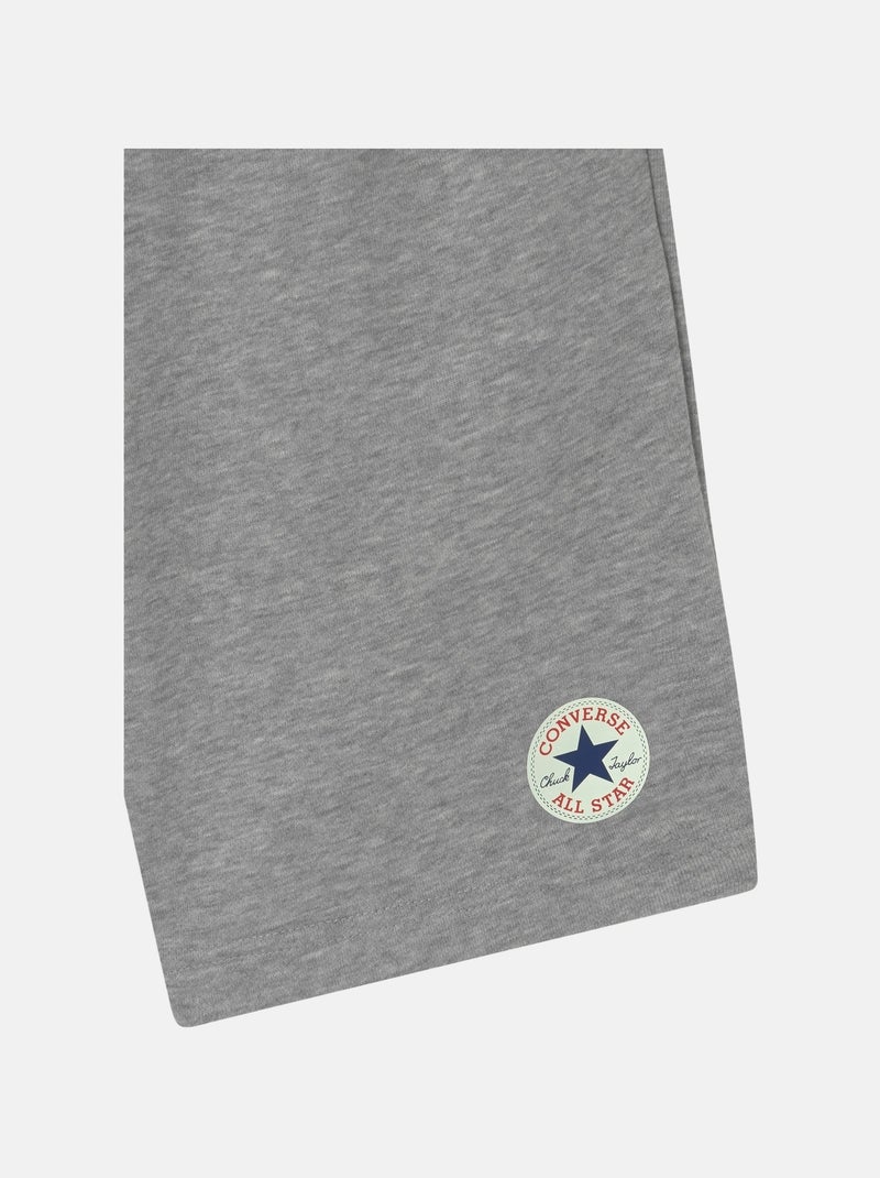 Short taille élastique - Converse Gris - Kiabi