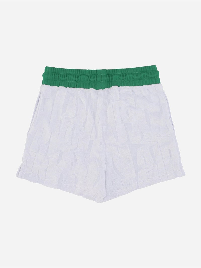Short taille élastique - jordan Orange - Kiabi