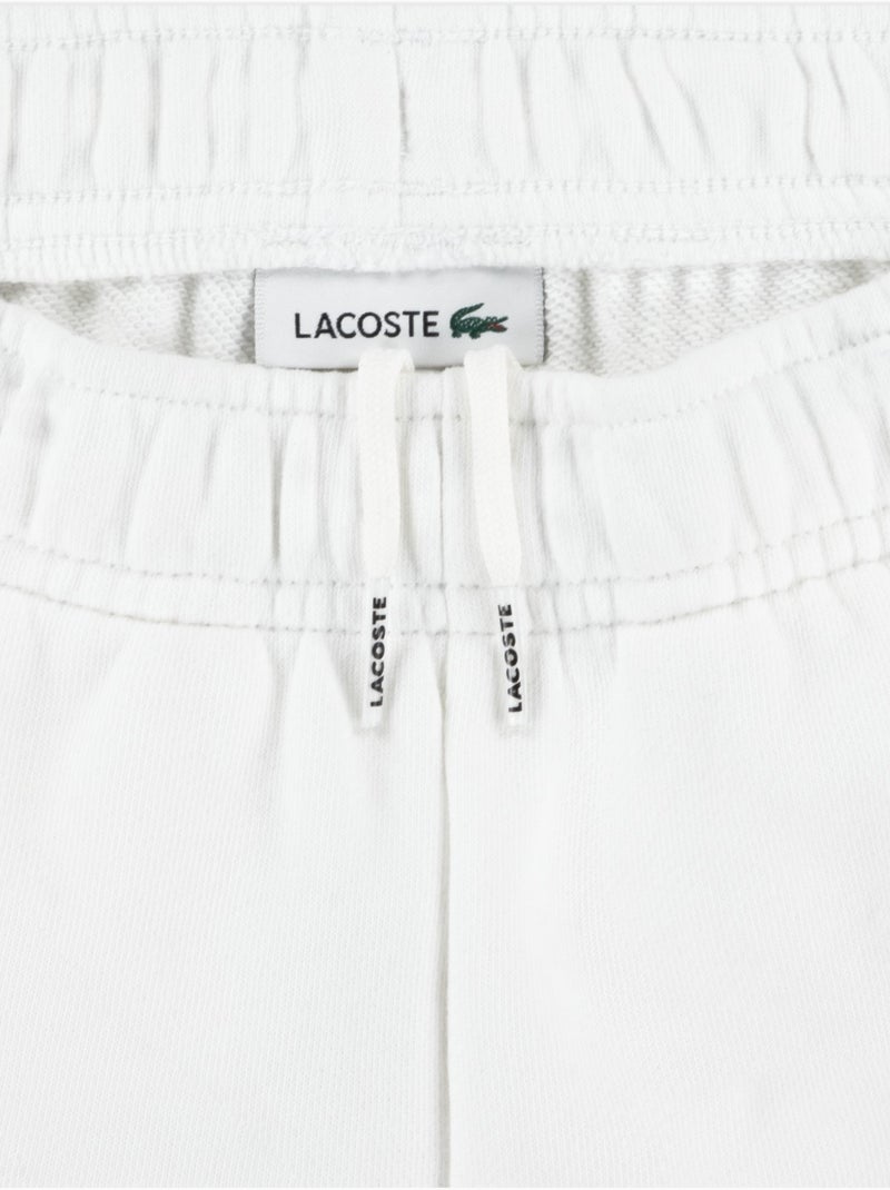 Short taille élastique - Lacoste Blanc - Kiabi