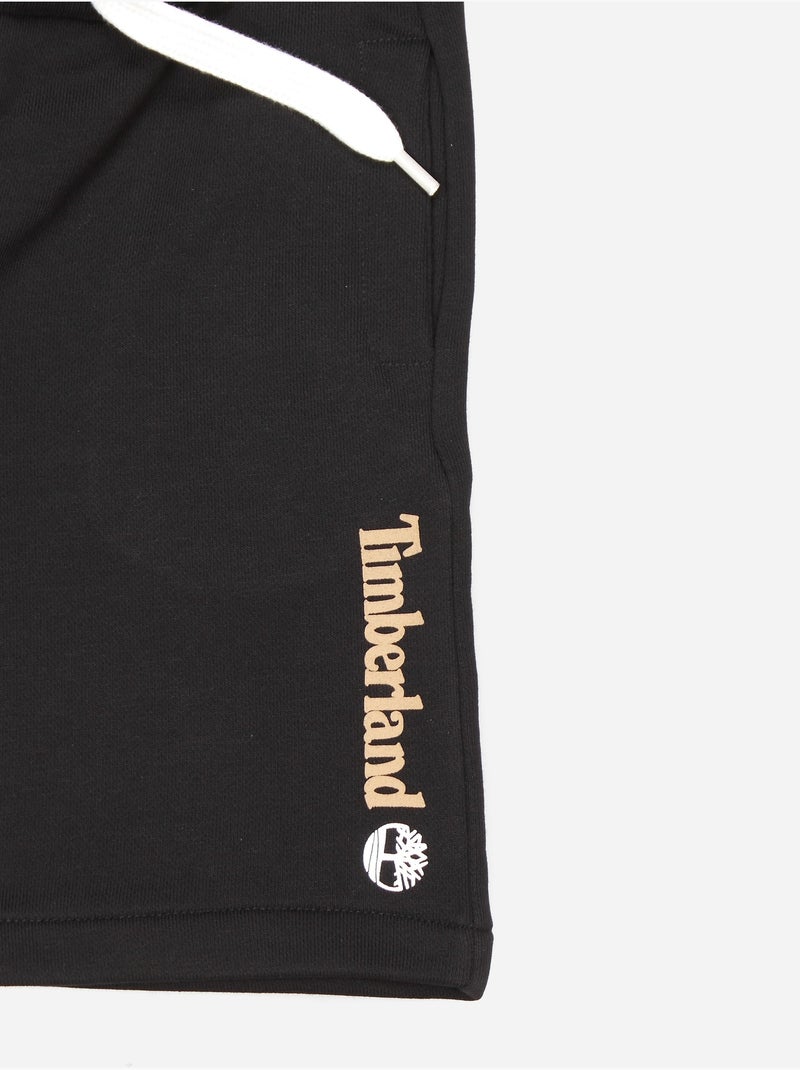 Short taille élastique - Timberland Noir - Kiabi