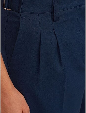 Short taille haute à ceinture et jambe large dilvin