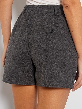 Short taille haute ceinturé - Kiabi