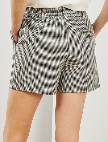 Short taille haute ceinturé - Kiabi