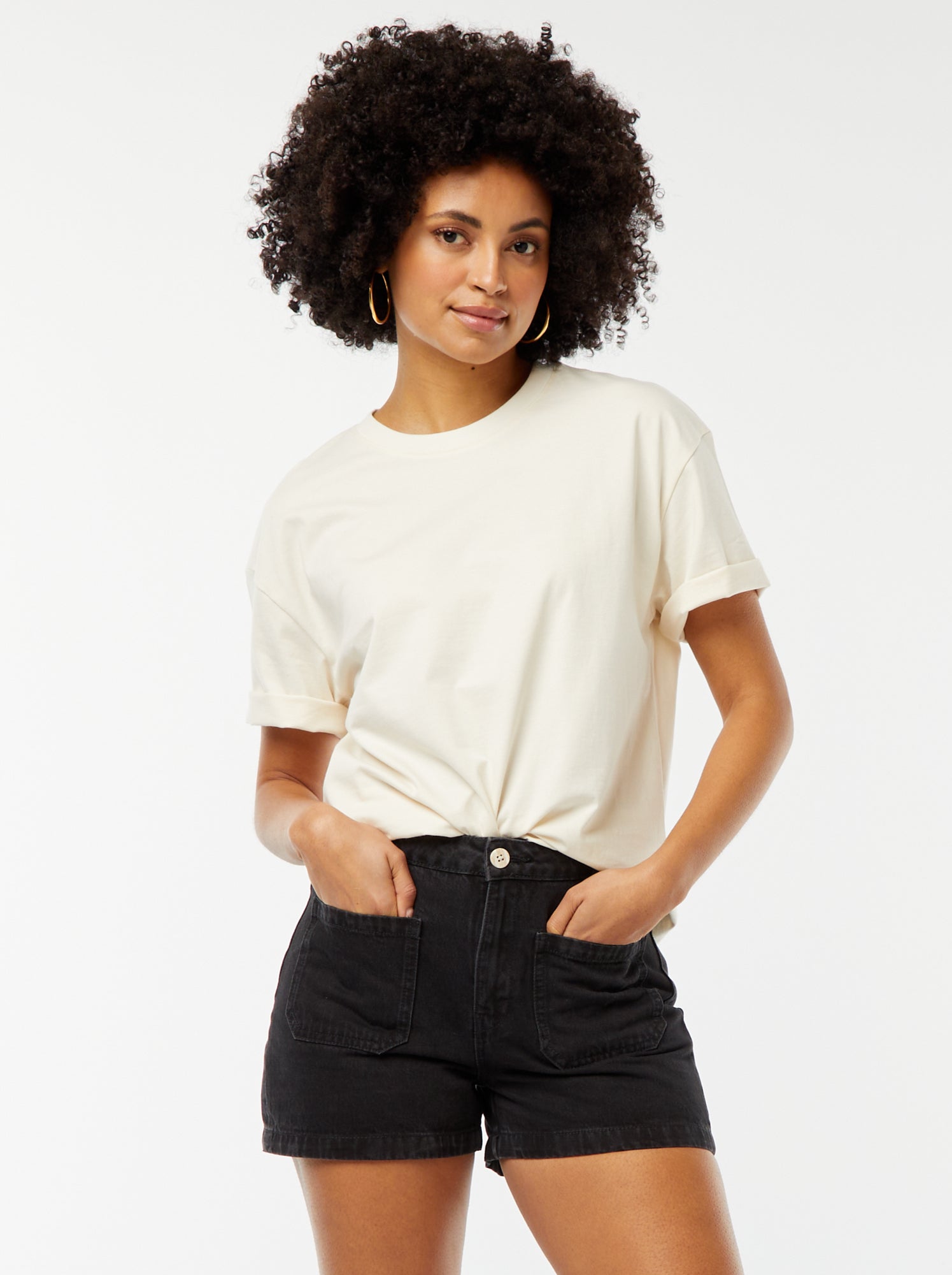 Shorts de femme tailles plus 2026 | MANGO France (La Réunion