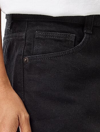 Short taille haute en jean