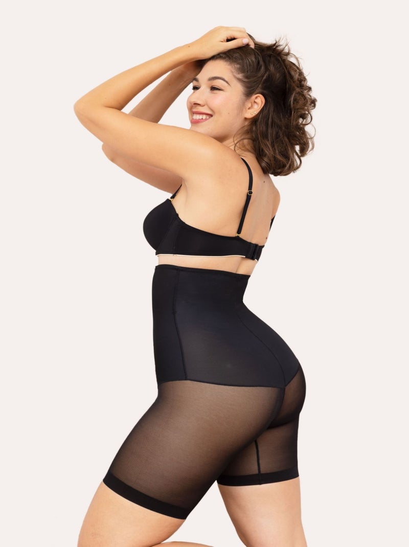 Short taille haute Gainant ESTELLE LINGERIE Noir - Kiabi