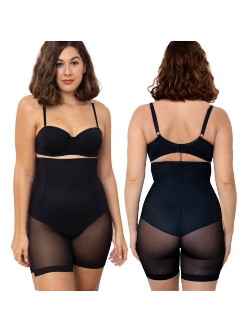 Short taille haute Gainant ESTELLE LINGERIE Noir - Kiabi