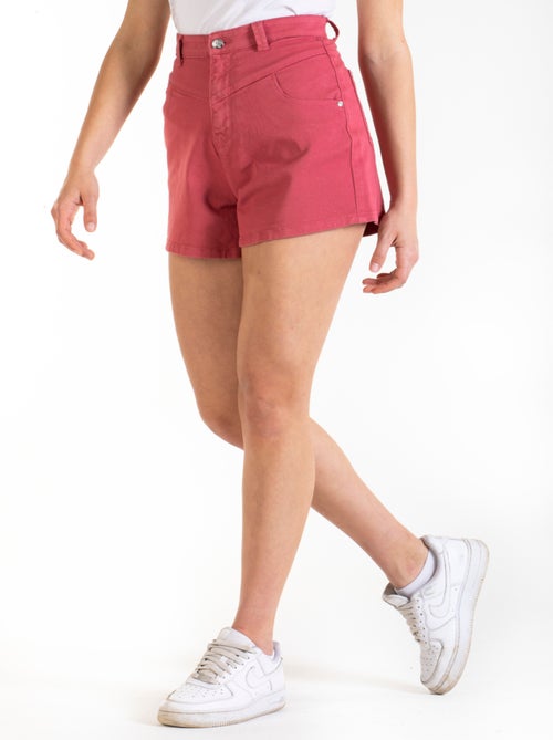 Short taille haute stretch GWENDOL 'Rica Lewis' - Kiabi