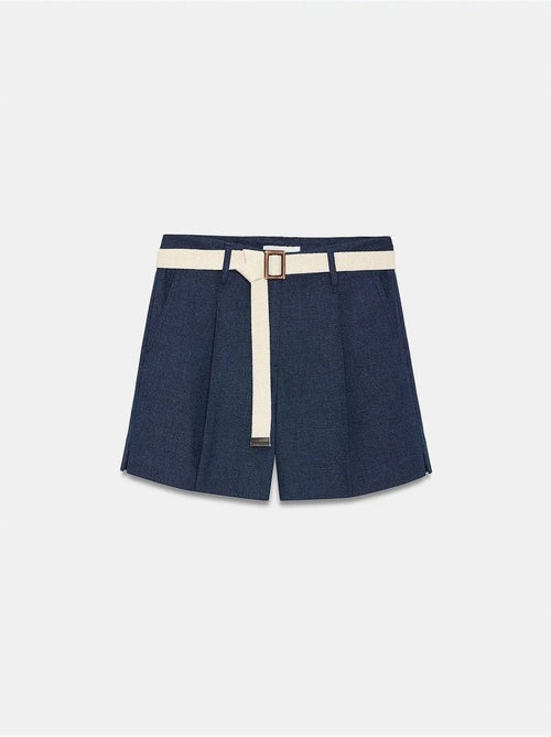 Short tailleur à taille haute et ceinture dilvin - Kiabi Short tailleur à taille haute et ceinture dilvin - Kiabi