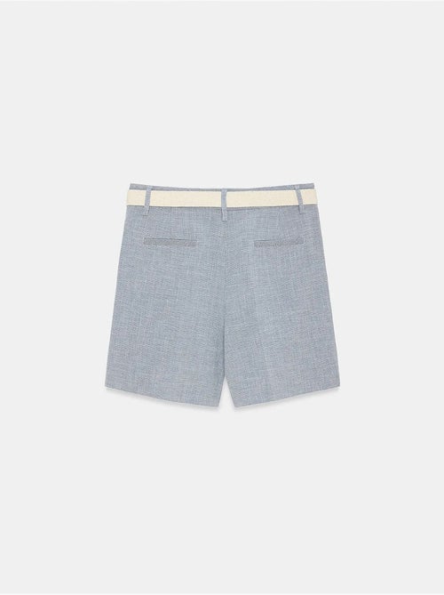 Short tailleur à taille haute et ceinture dilvin - Kiabi