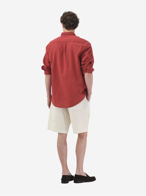 Short tailleur en lin mélangé, coupe décontractée et taille haute giesto - Kiabi Short tailleur en lin mélangé, coupe décontractée et taille haute giesto - Kiabi