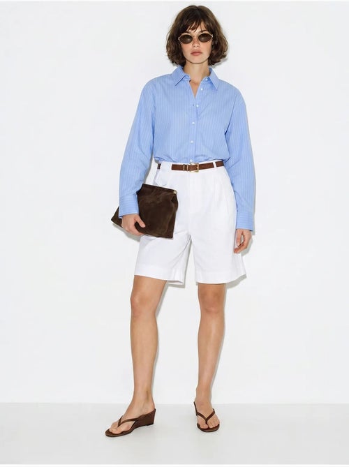 Short tailleur taille haute avec ceinture lucci - Kiabi Short tailleur taille haute avec ceinture lucci - Kiabi