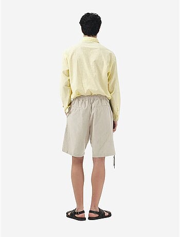 Short tailleur taille mi-haute à ceinture giesto