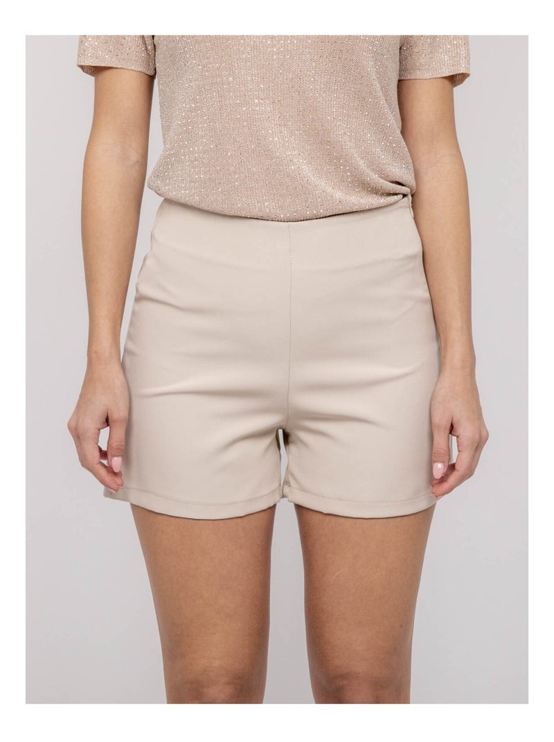Short tailleur XOVIA Beige - Kiabi
