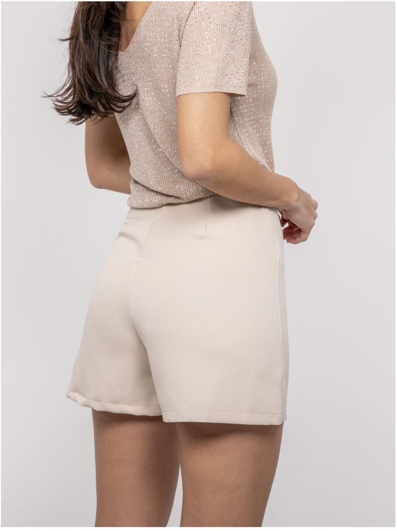 Short tailleur XOVIA Beige - Kiabi