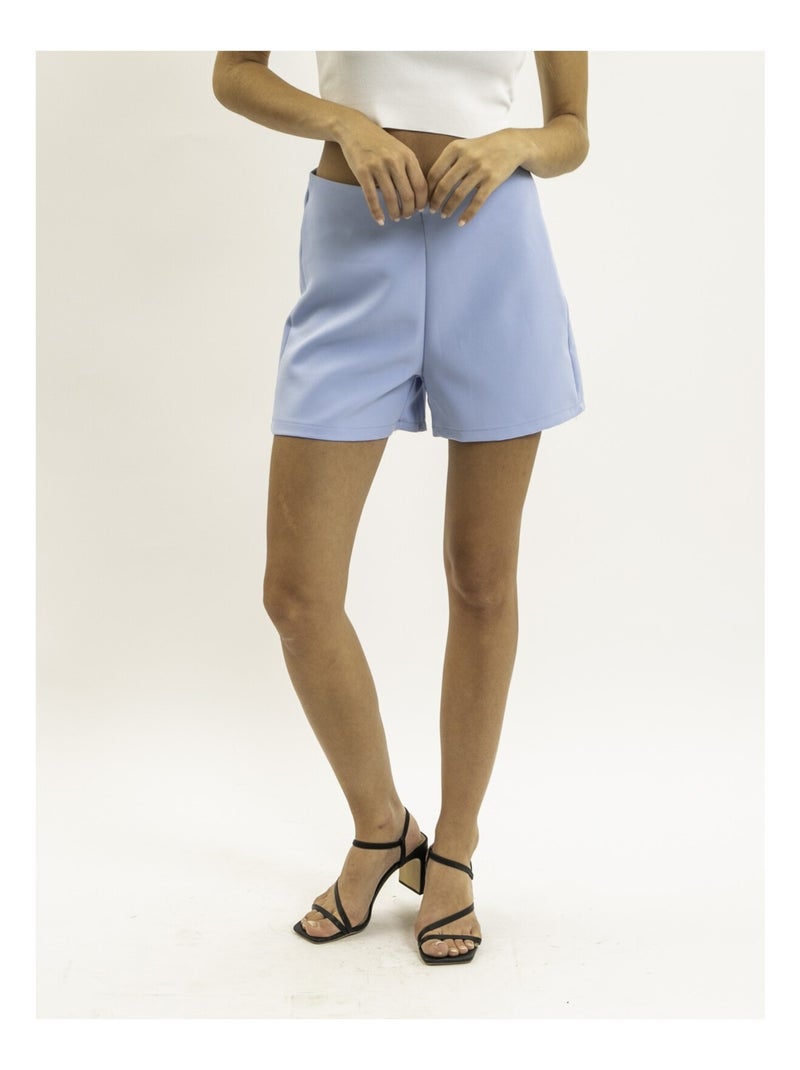 Short tailleur XOVIA Bleu ciel - Kiabi