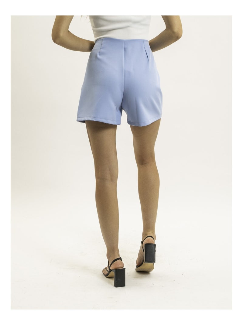 Short tailleur XOVIA Bleu ciel - Kiabi