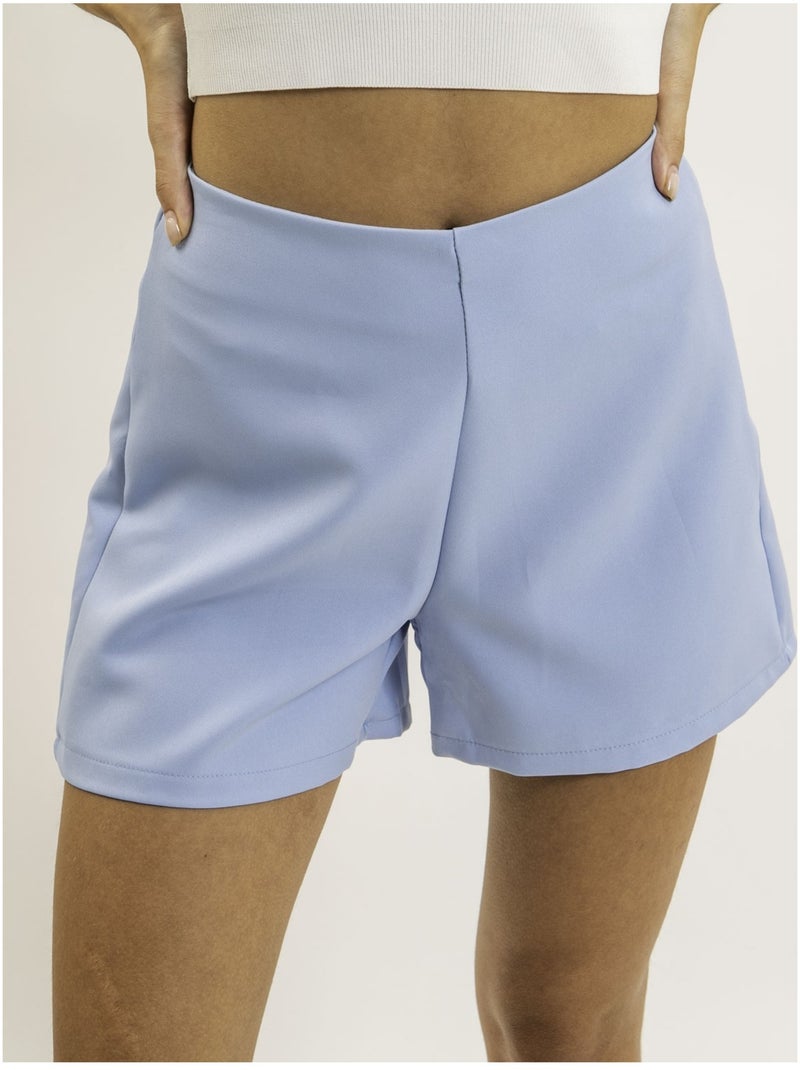 Short tailleur XOVIA Bleu ciel - Kiabi