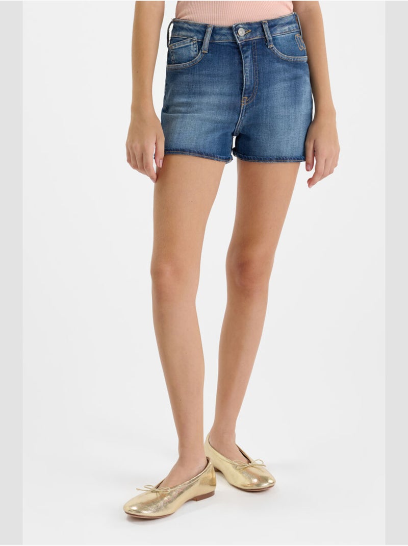Short TIKO en jeans 'Le Temps Des Cerises' Bleu - Kiabi