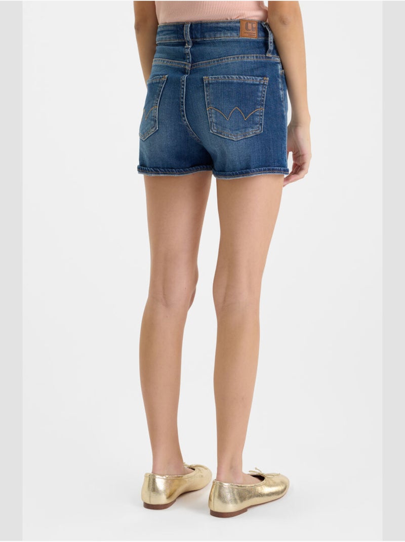 Short TIKO en jeans 'Le Temps Des Cerises' Bleu - Kiabi