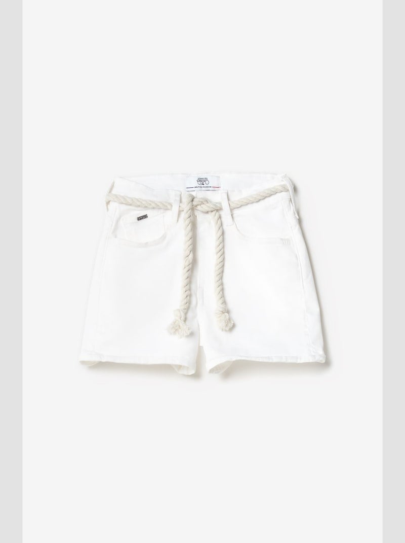 Short TIKO 'Le Temps Des Cerises' Blanc - Kiabi