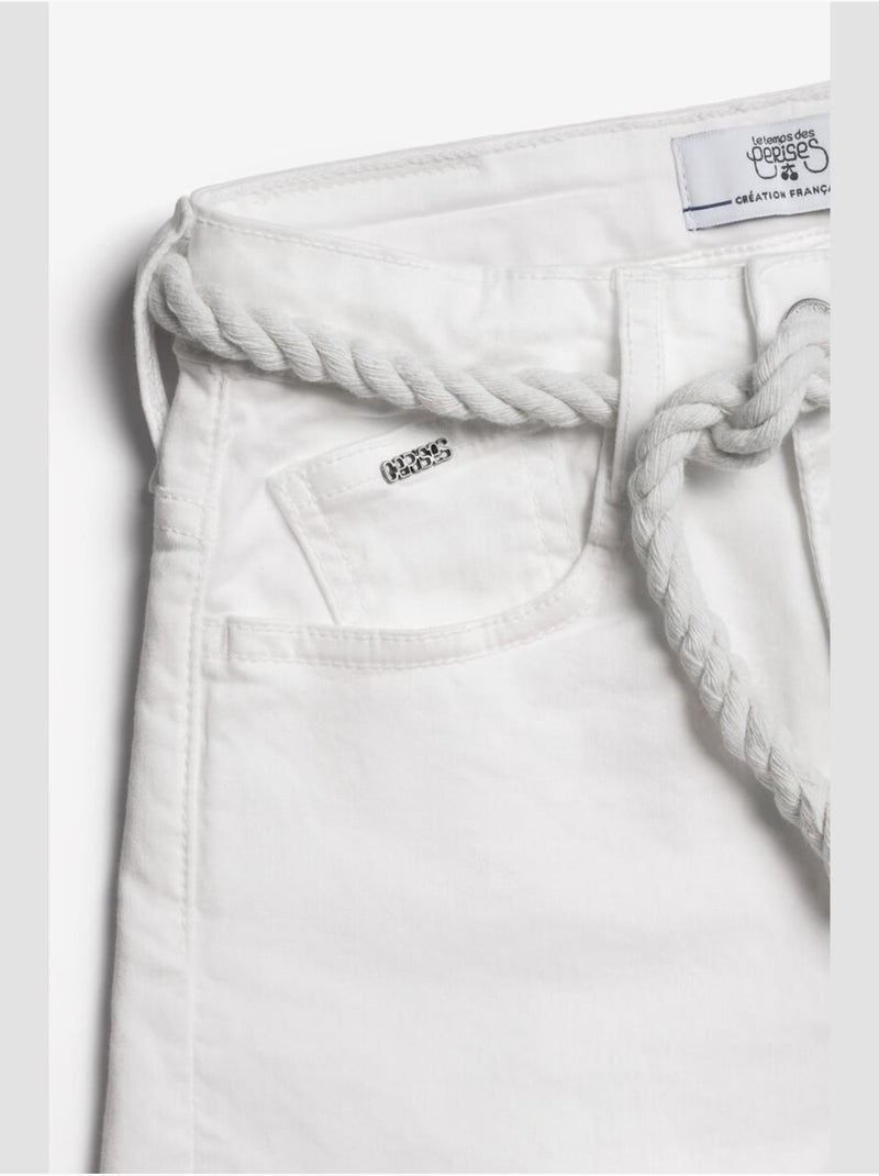 Short tiko 'le temps des cerises' Blanc - Kiabi