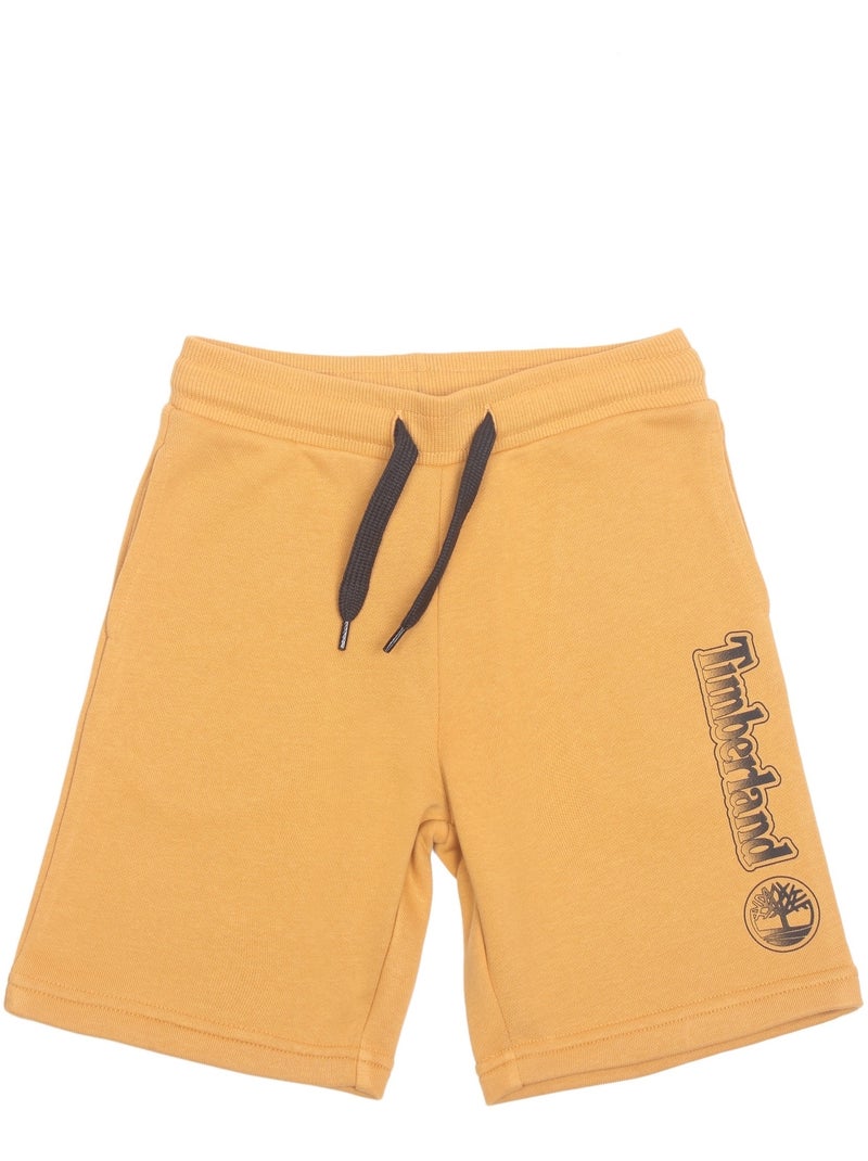 Short Timberland taille élastique Orange - Kiabi