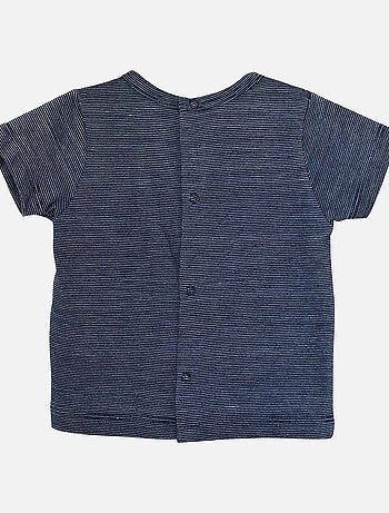 SHORT TOILE BLANC ET T-SHIRT