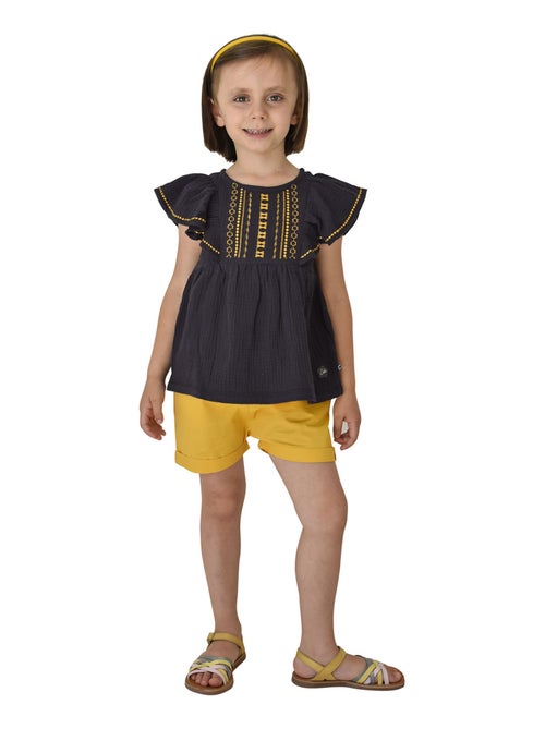 SHORT TOILE CLAUDETTE - Kiabi