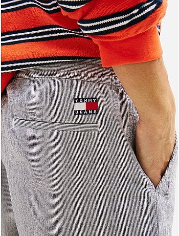 Short Tommy jeans à rayures