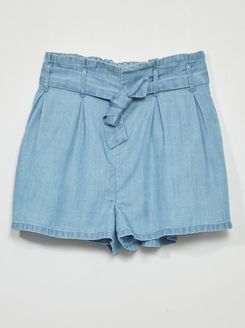 Short type paperbag Bleu - Kiabi