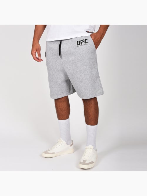 Short UFC homme gris training mma fitness - Kiabi