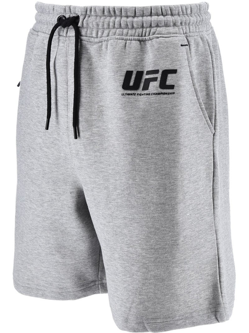 Short UFC homme gris training mma fitness Noir - Kiabi