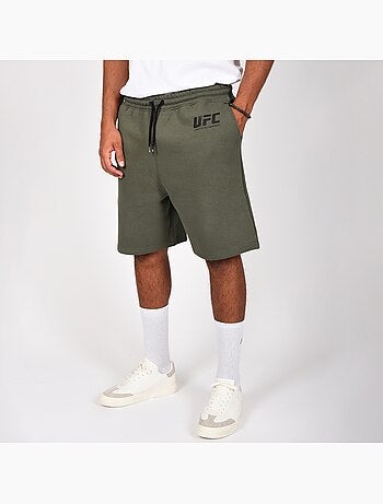 Short UFC homme kaki sport entraînement lifestyle mma
