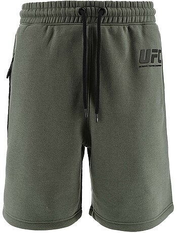 Short UFC homme kaki sport entraînement lifestyle mma