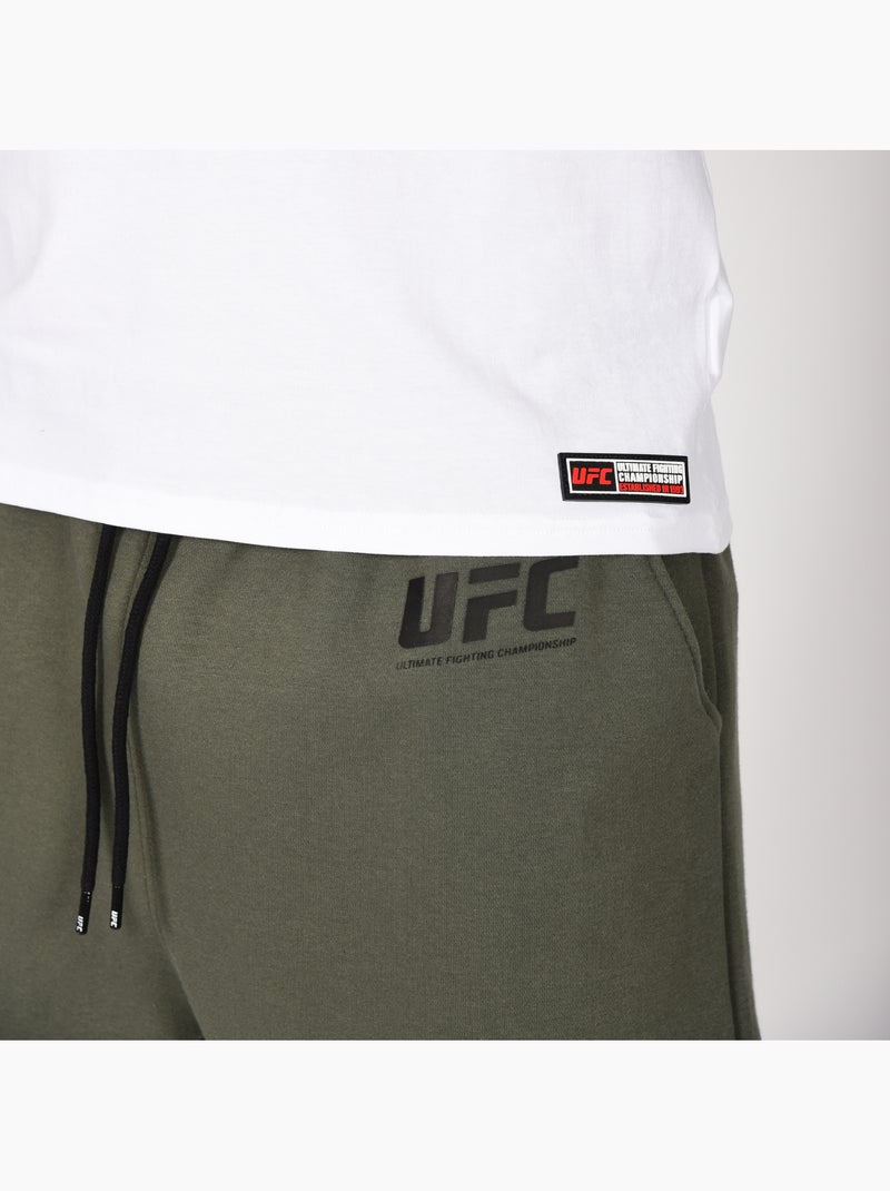 Short UFC homme kaki sport entraînement lifestyle mma Kaki - Kiabi